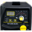 Svářecí invertor THF 220 S AC/DC 200A/60% + kabely + TIG hořák + ventil + láhev ARGON plná